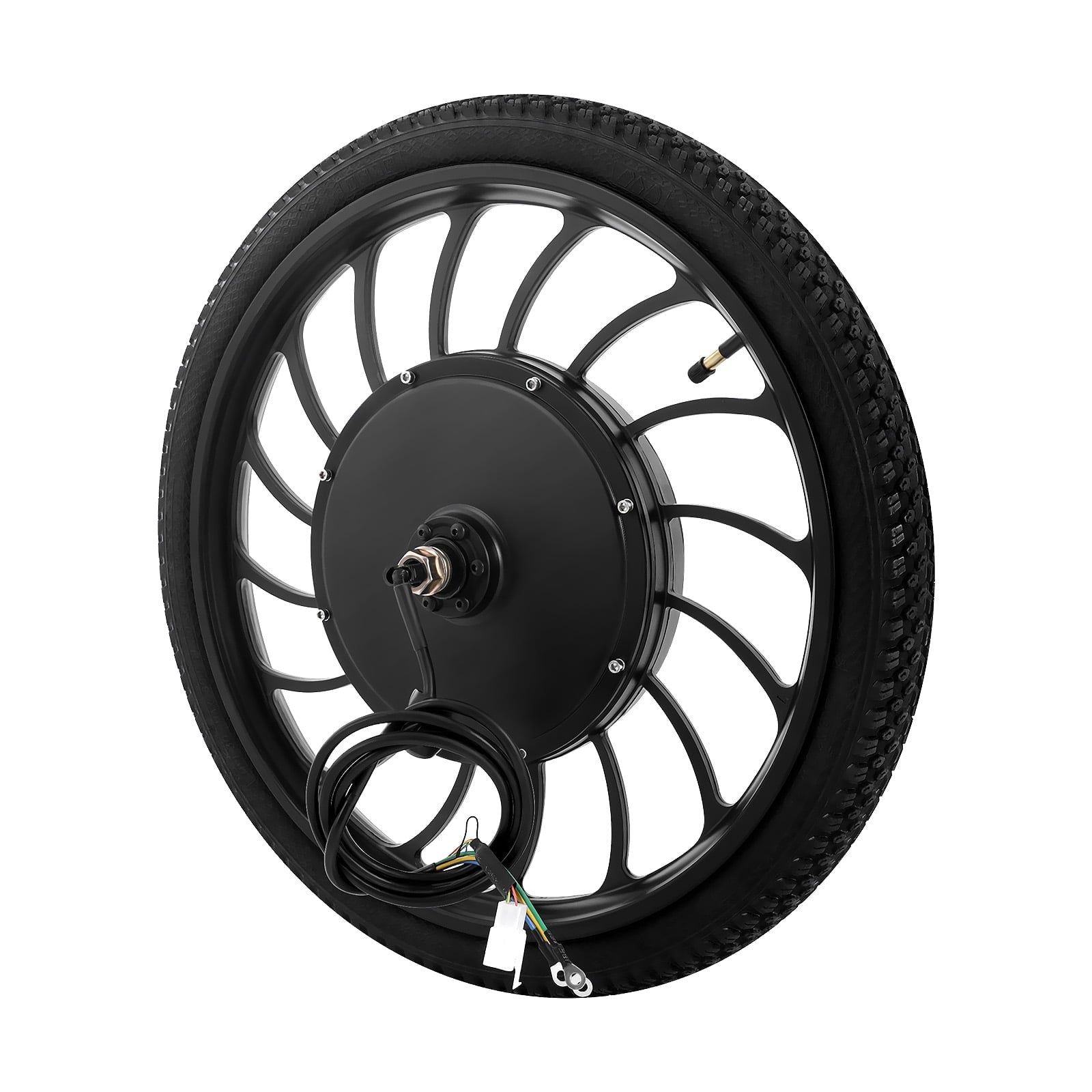 1000W Electric Bicycle Motor Wheel – High-Speed E-Bike Hub with 7-Speed Freewheel, 88.7% Efficiency, IP54 Waterproof, and 35N.m Torque Electric Bikes
