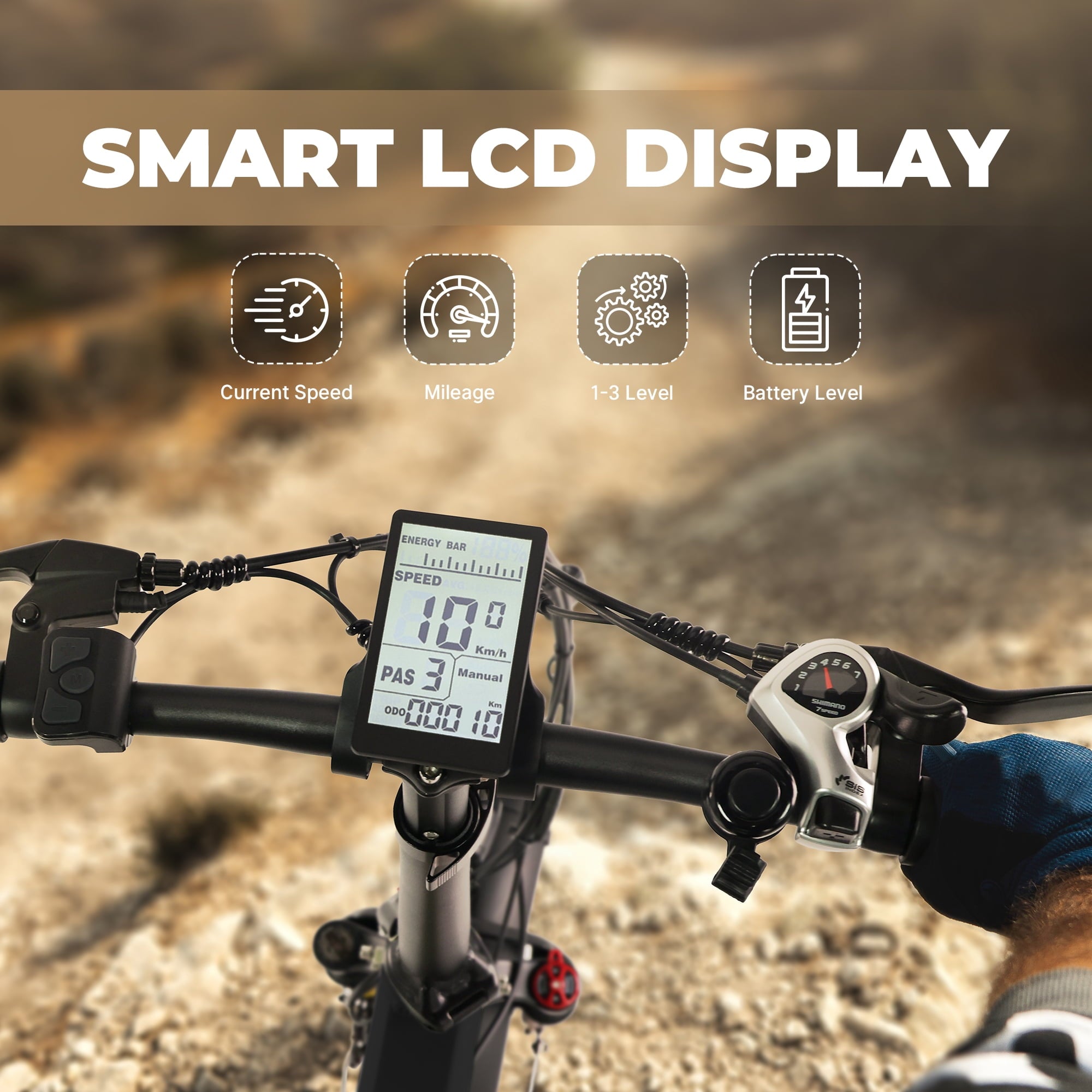 VARUN 20Folding Electric Bike for Adults,Ebike with 750W Peak Motor,48V 624Wh Removable Battery,25 mph,up to 62 miles Range,7-Speed Gears,LCD Display Electric Bikes