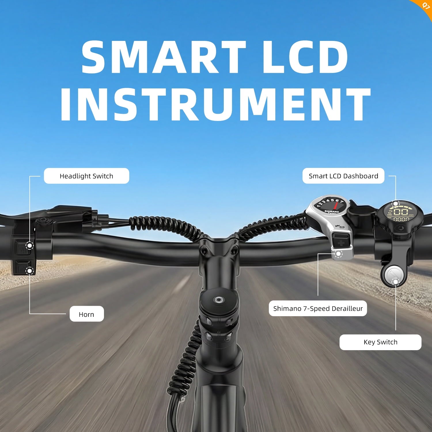 26 Adult Electric Bicycle E-Bike, 748W Motor up to 60 Mile Range, 22MPH Max Speed, 36V 10Ah Removable Battery, 7-Speed, Disc Brakes & NFC Unlock, Mountain E-Bike for Commuting Electric Bikes