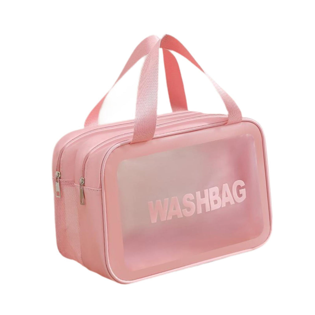 DOLITY Travel Toiletry Bag Cosmetic Bag Organizer for Swimming Sports Games Concert Pink M Electric Bikes