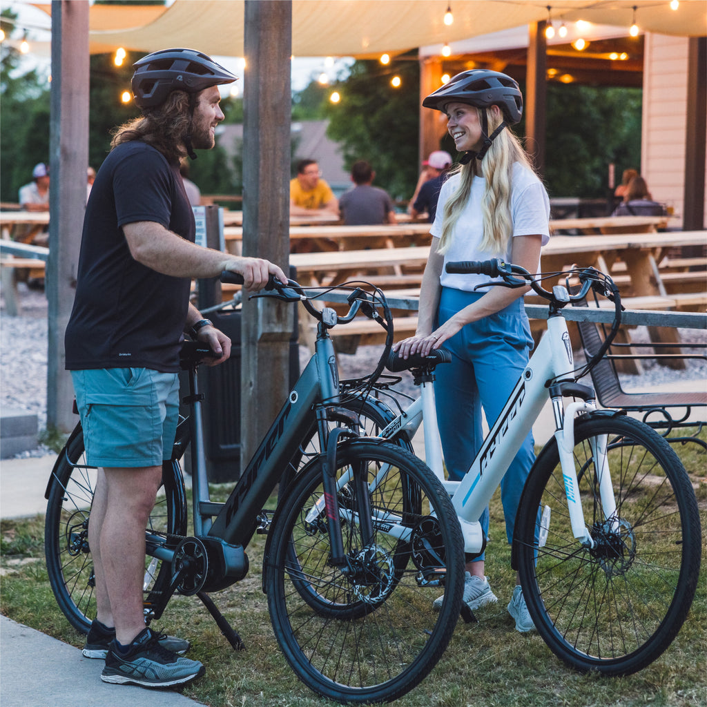 Hyper Bicycles 36V 700C Electric Commuter E-Bike, Adult Ages 13+, 250W Motor, Matte Gray Electric Bikes