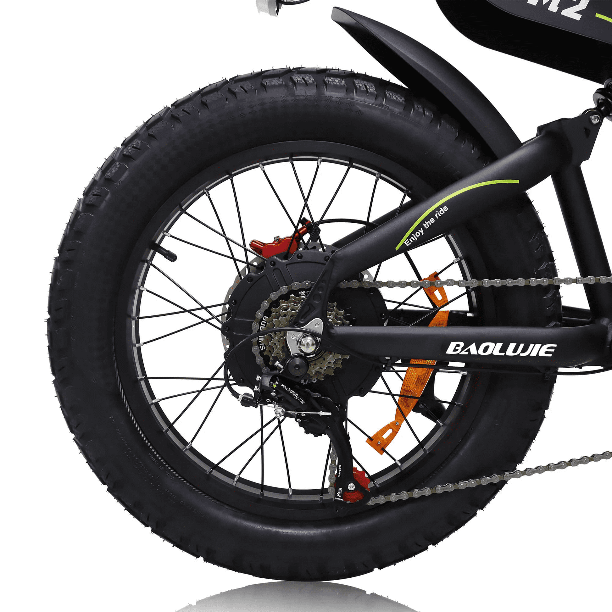 BAOLUJIE M2 3000W Electric Dirt Bike for Adults, 53 MPH, 60V/25Ah Removable Battery, 20x4.0 Fat Tires, Full Suspension, Heavy-Duty Aluminum Frame, Off-Road MTB, UL2849(Green) Electric Bikes