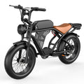 ASKGO Electric Bike for Adult, 2200W Peak Electric Dirt Bike, 100 Miles, 7 Speed Electric Motorcycle, 48V Removable Battery, 20 Fat Tire Off Road Ebike, Full Suspension Ebike for Snow/Beach/Mountain Electric Bikes