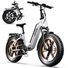Electric Bike for Adults (Age 18+), 20x4.0 Fat Tire E-Mountain Bike, 749W Motor, 48V 15Ah Battery, 27.9 MPH, 60 Miles Range, UL2849 Electric Bikes