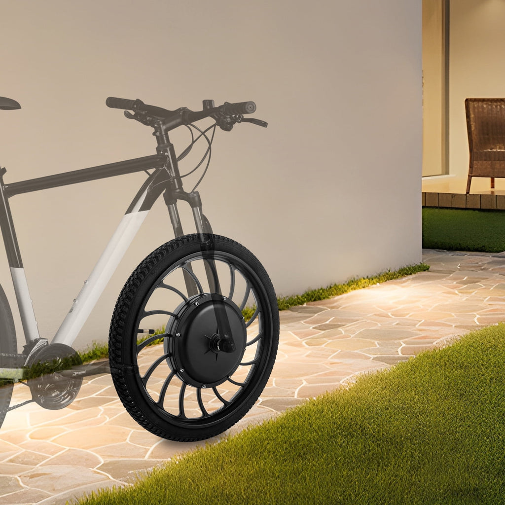 1000W Electric Bicycle Motor Wheel – High-Speed E-Bike Hub with 7-Speed Freewheel, 88.7% Efficiency, IP54 Waterproof, and 35N.m Torque Electric Bikes