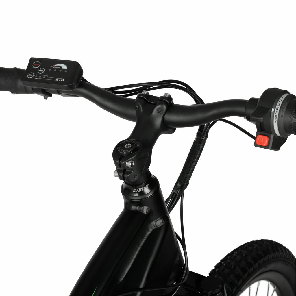 Hyper Bicycles 29 36V Class 2 Electric Mountain Bike, 350W Motor, Adult Ages 14+, Black Electric Bikes