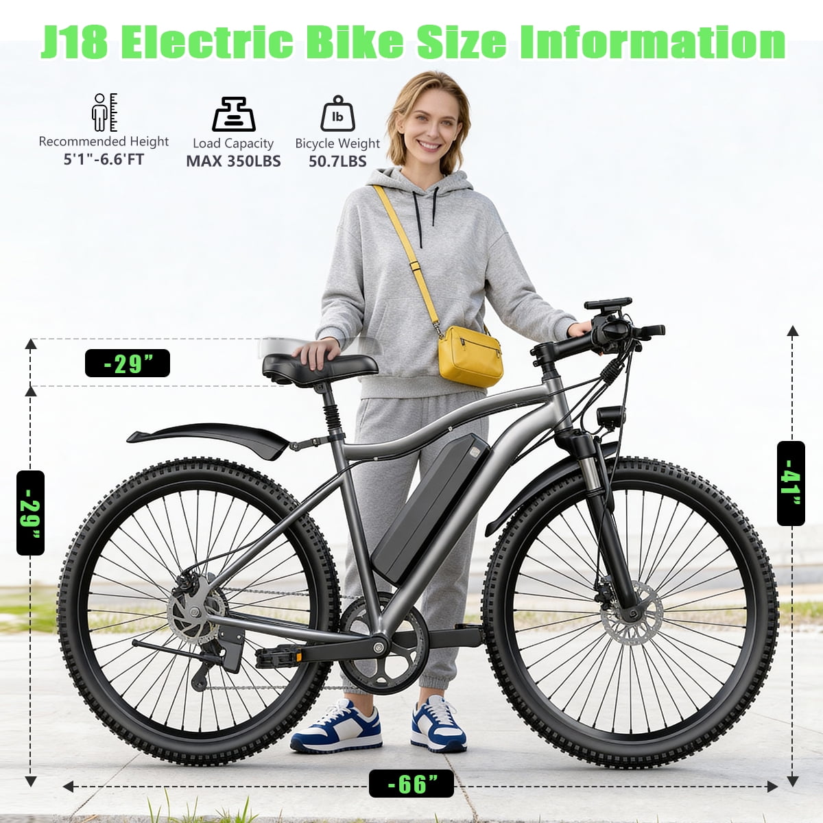 Electric Bike for Adults,1200W Peak Ebike, 50Miles 25MPH Commuting Electric Mountain Bike, 26 Adult Electric Bicycle with Removable Battery, 21 Speed,UL All Terrain E-Bike Electric Bikes
