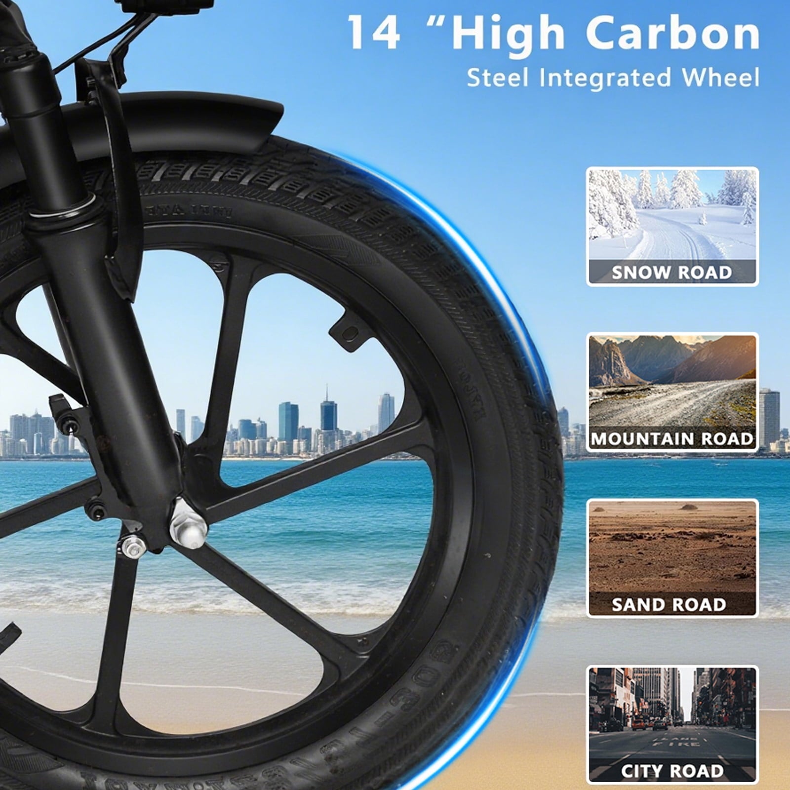 XKJ Electric Bike for Adults,500W Brushless Motor Ebike with 576Wh Removable Battery,Multi-Shock Absorption,Commuter Electric Bicycle, UL2849 Electric Bikes