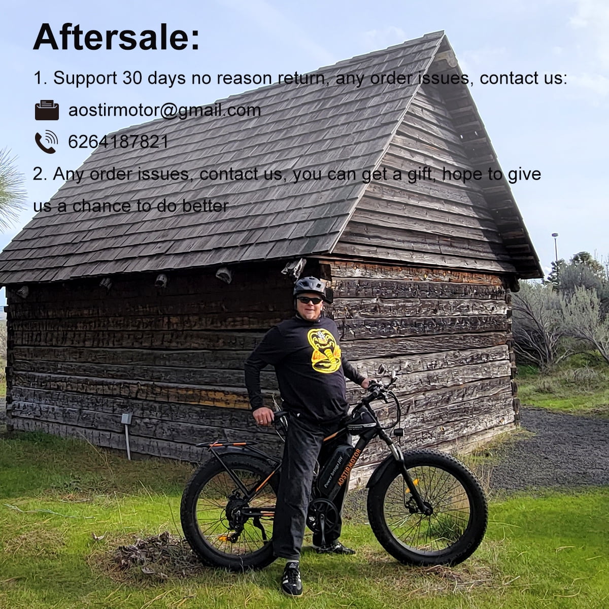 Aostirmotor Electric Mountain Bike, 48V 13AH Removable Lithium Battery 749W Ebike with Rack, 26 4.0 inch Fat Tire Bike, Electric Bicycle for Adults UL2849 (Black) Electric Bikes