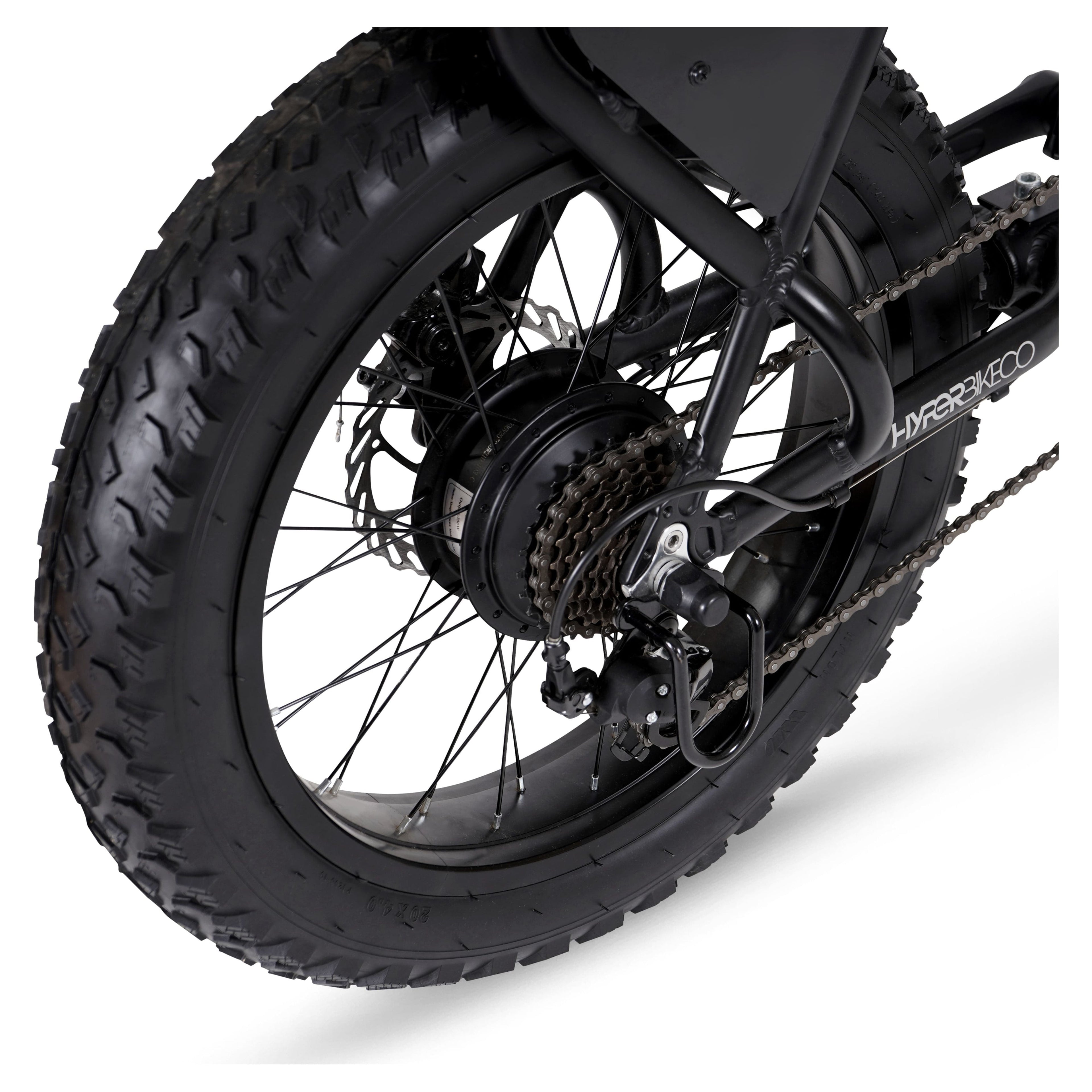 Hyper Bicycles 20 Ultra 40, 36V Electric Bike, Adult Ages 13+, 250W Motor, Matte Black Electric Bikes