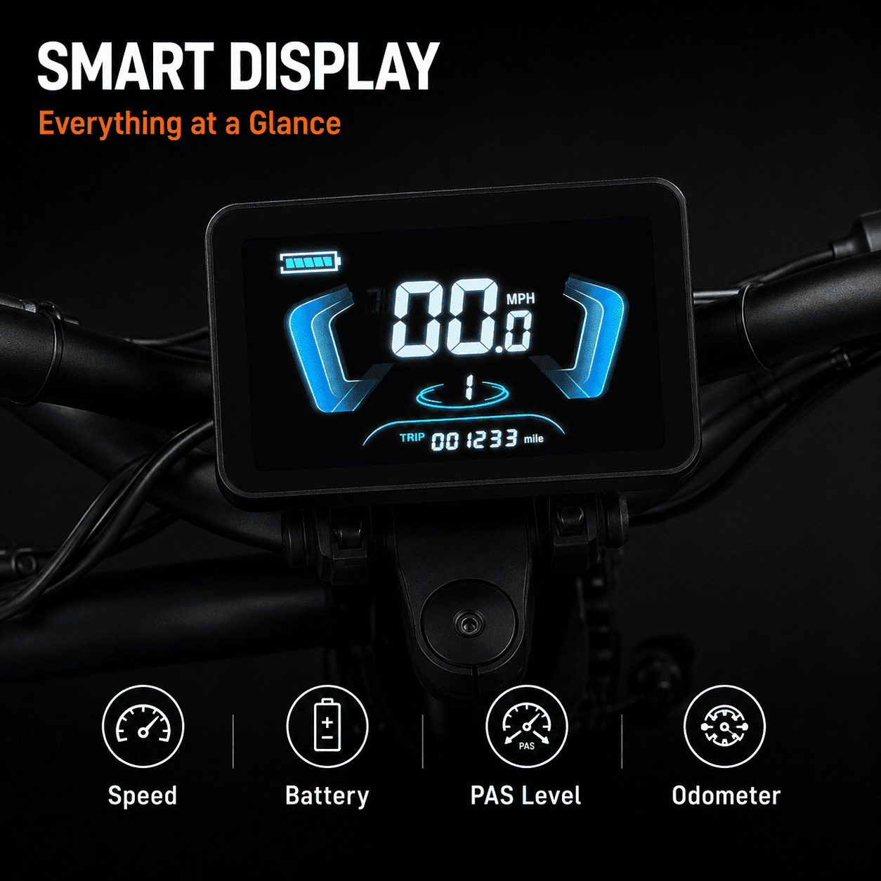 BIGNIU BG-Master Electric Bike for Adults, 2000W Rated / 3000W Peak Motor, 60V 32Ah (1920Wh) Removable Battery, UL 2849 Certified, Full Suspension, Up to 43 MPH, Up to 27 Miles Electric Bikes